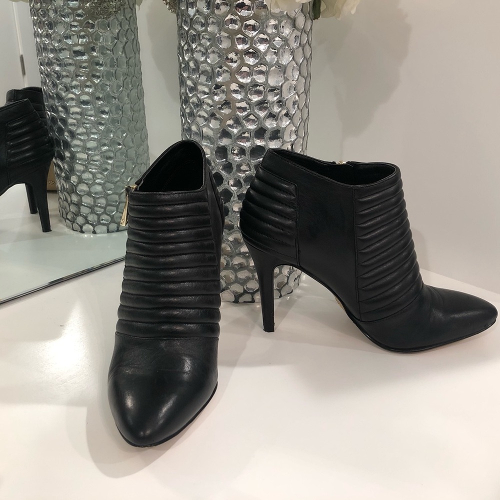 Ann Taylor Leather Booties